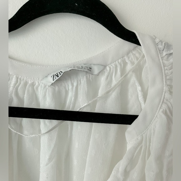 ZARA white blouse - Picture 3 of 3